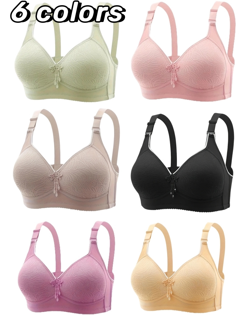 Full Coverage Bra - 1pc Women's Seamless Wireless Bra -