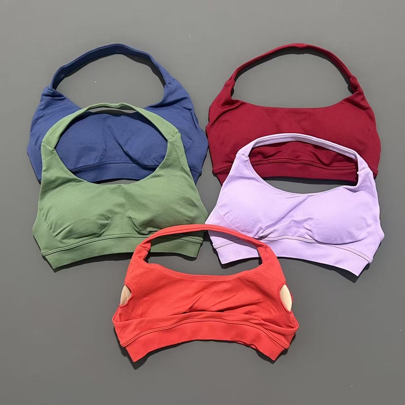 No Logo Sports Bra Women Seaml - Underwire Bra Padded review and price