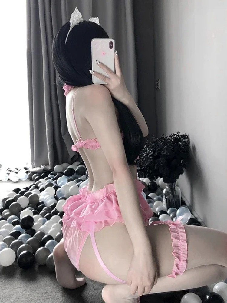 Women Sexy Erotic Lingerie Set - Lace Bralette Set review and price