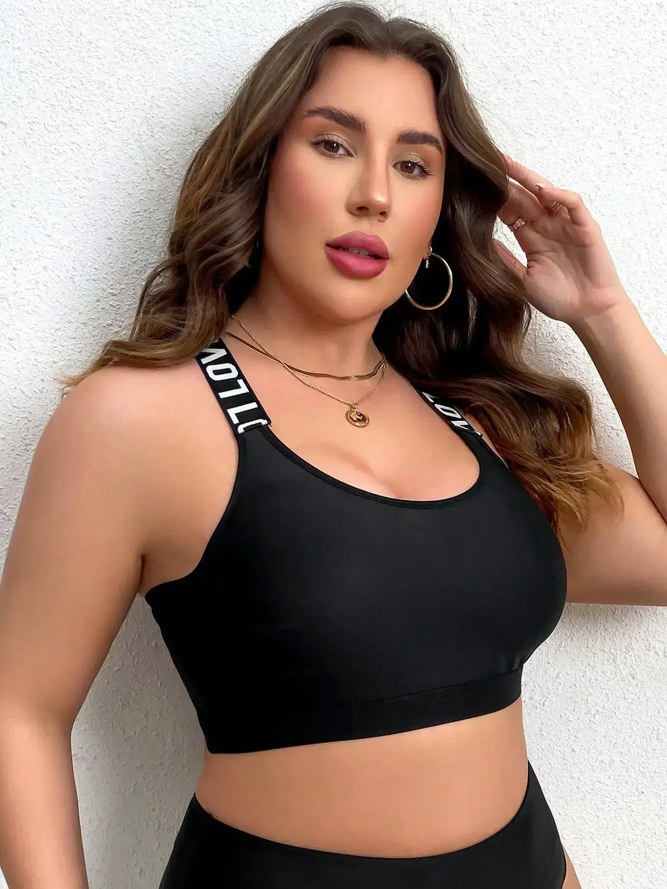 Plus Size Women Sports Bra, Bl - Full Coverage Bra review and price