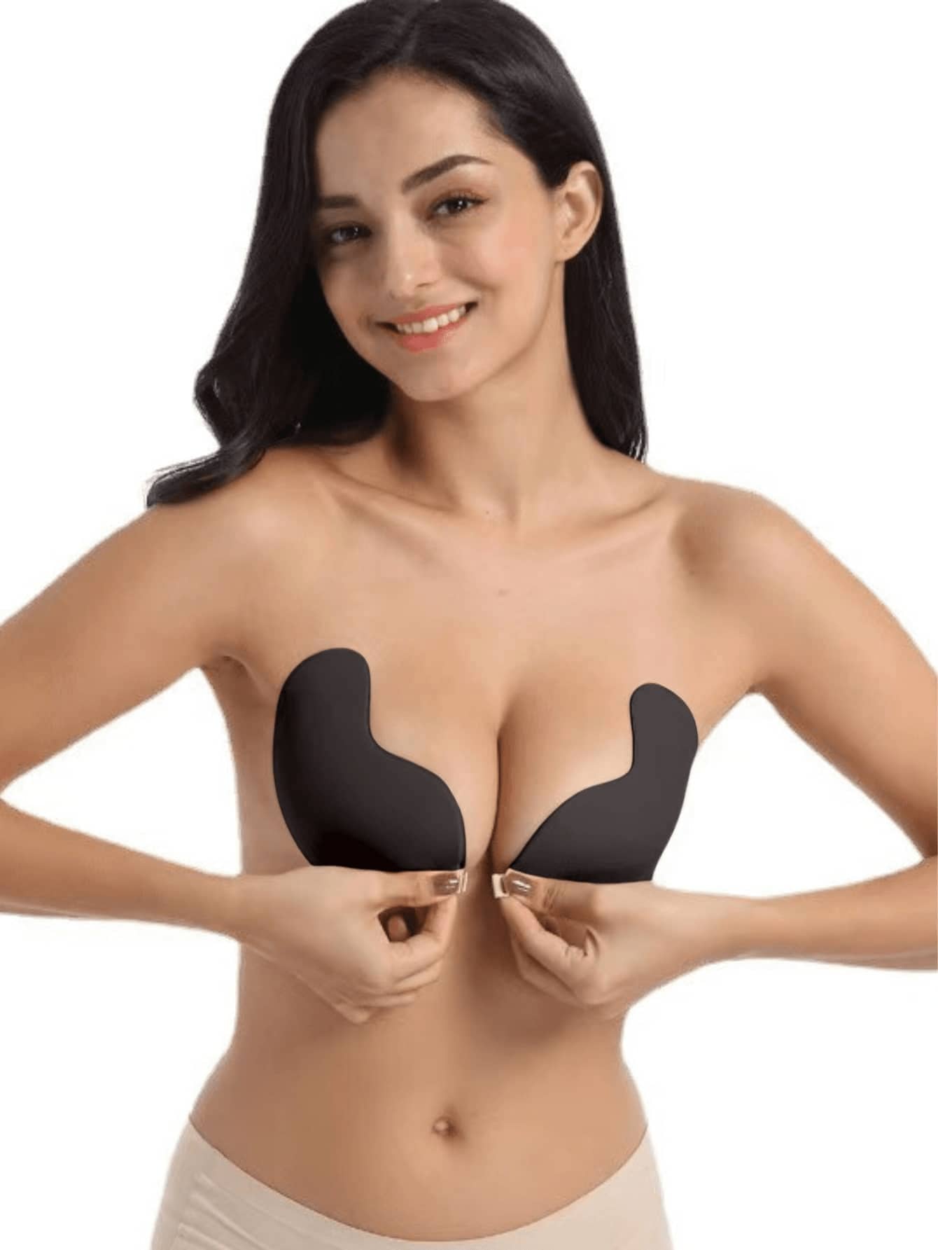 1 Pair Of Invisible Silicone B - Push Up Bra Silicone review and price