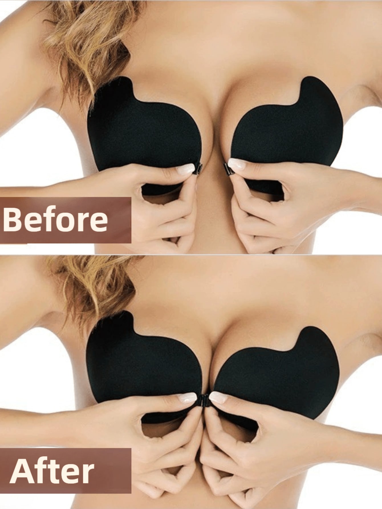 1 Pair Of Invisible Silicone B - Push Up Bra Silicone review and price
