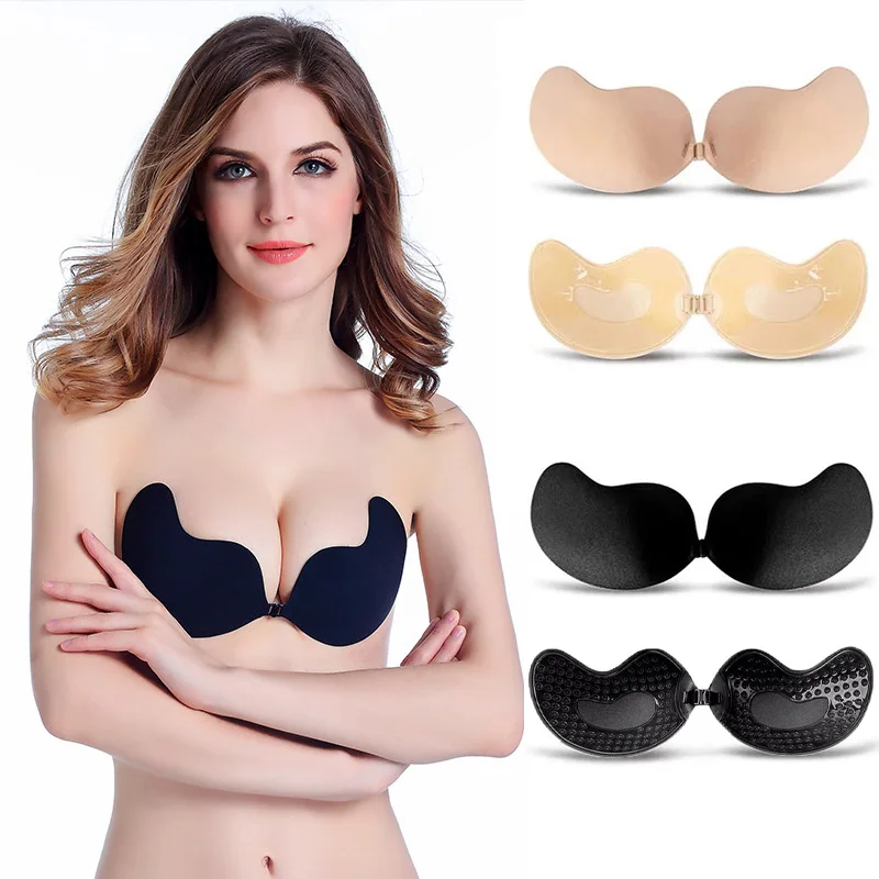 Sexy Women's bra Invisible Pus - Backless Bra Sticky review and price