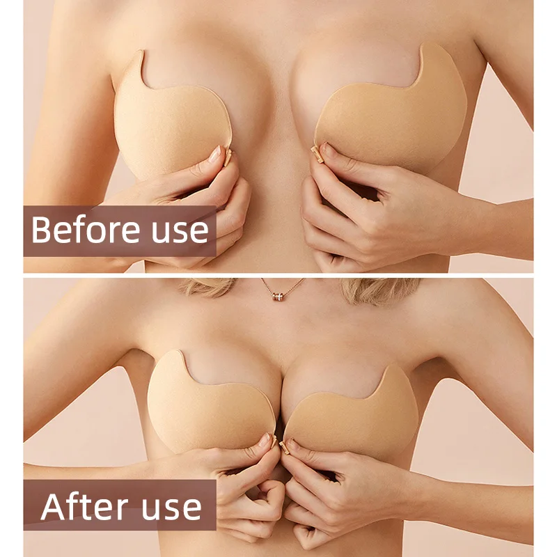 Sexy Women's bra Invisible Pus - Backless Bra Sticky review and price