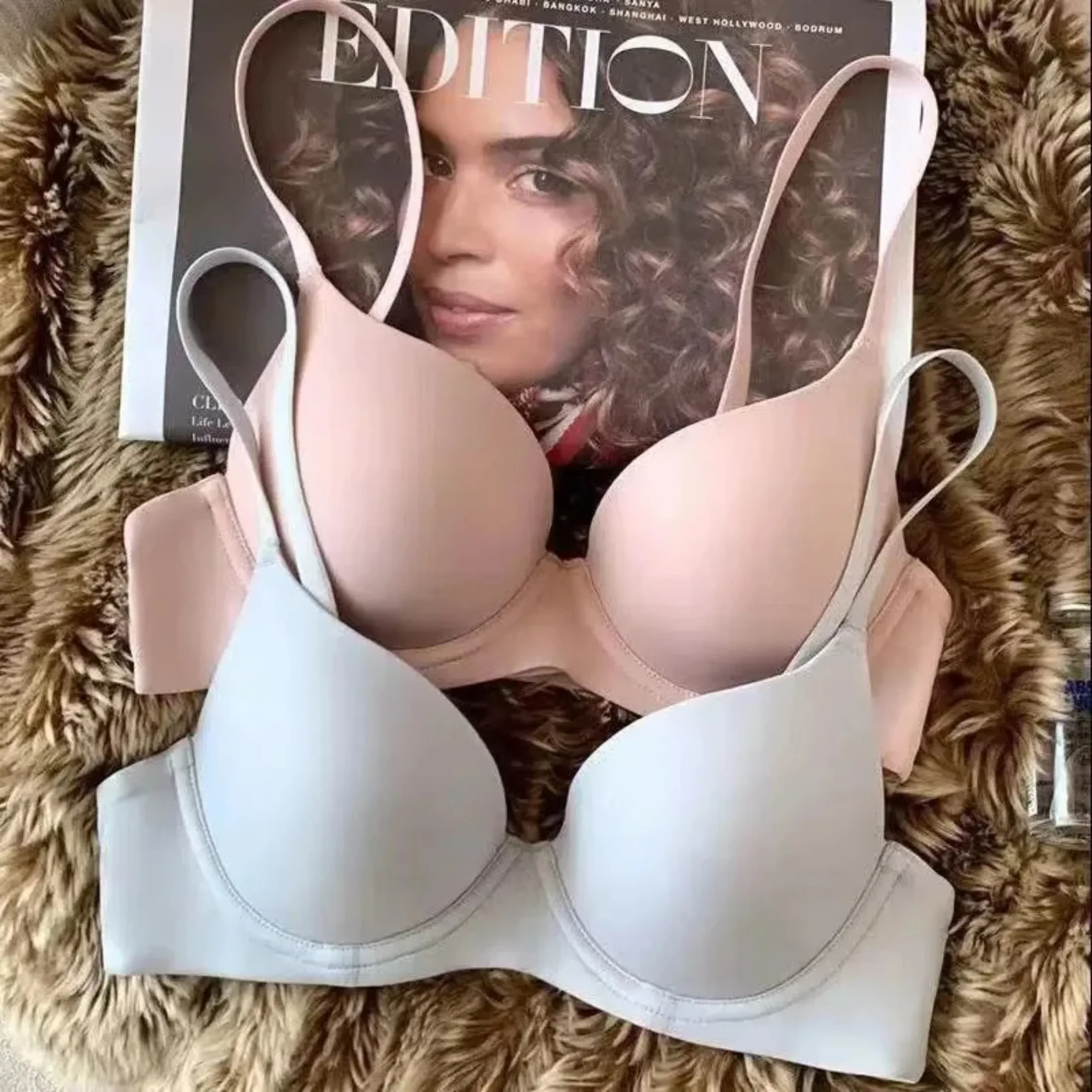 Lingerie for Women Seamless Pu - T Shirt Bra Seamless review and price