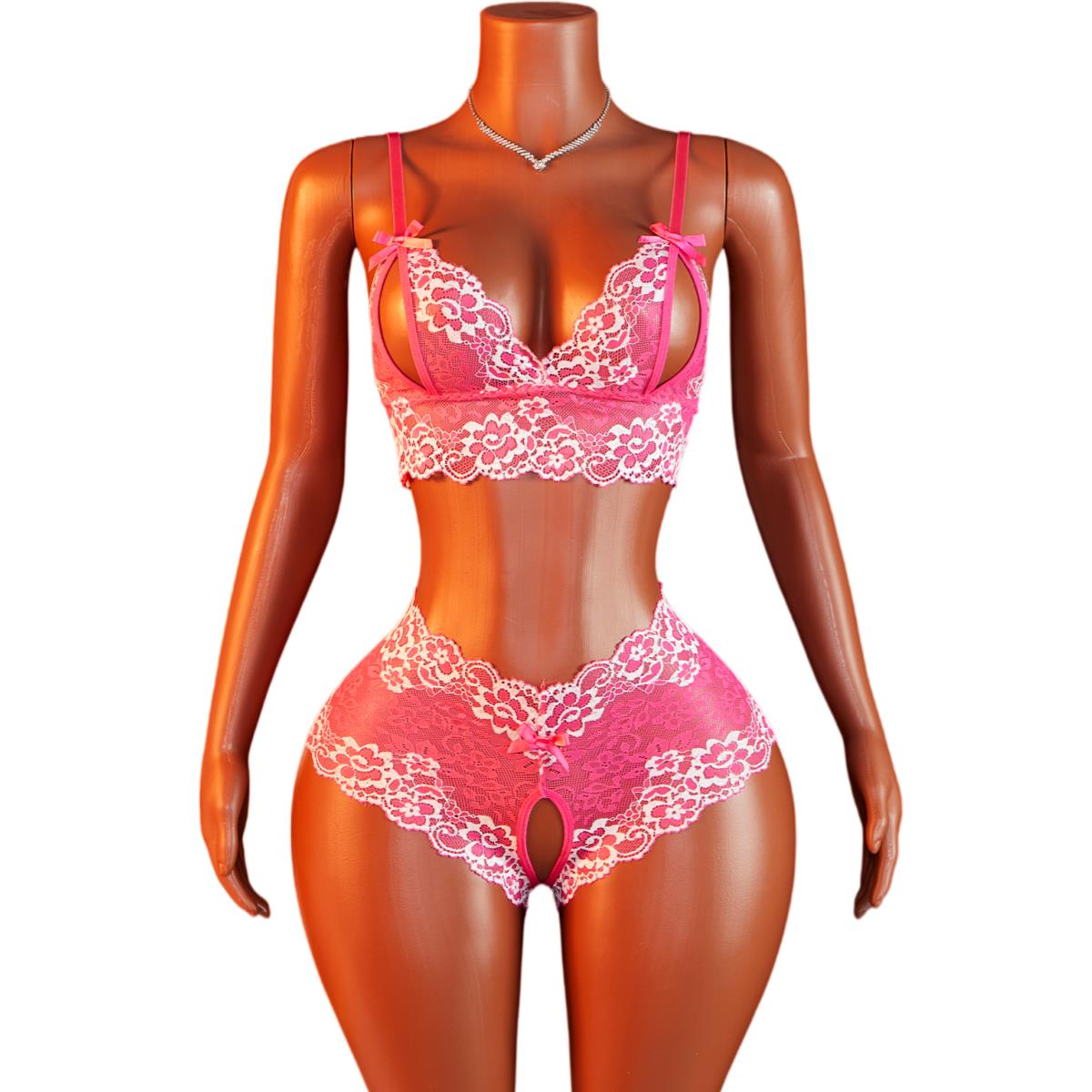 Women's Sexy Lingerie Set Slin - Sheer Bra Lace review and price
