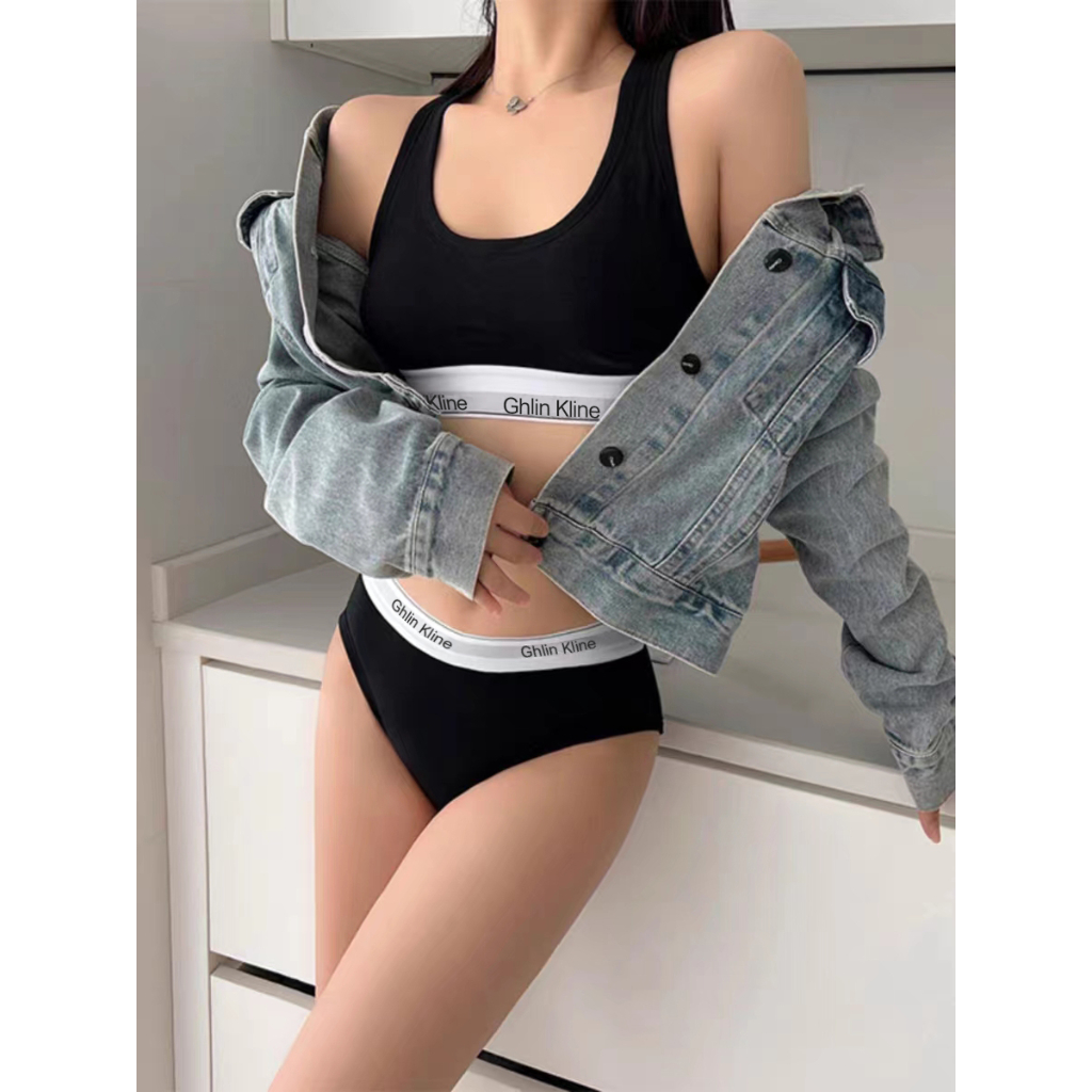 2PCS Ghlin Kline Underwear wit - T Shirt Bra Seamless review and price