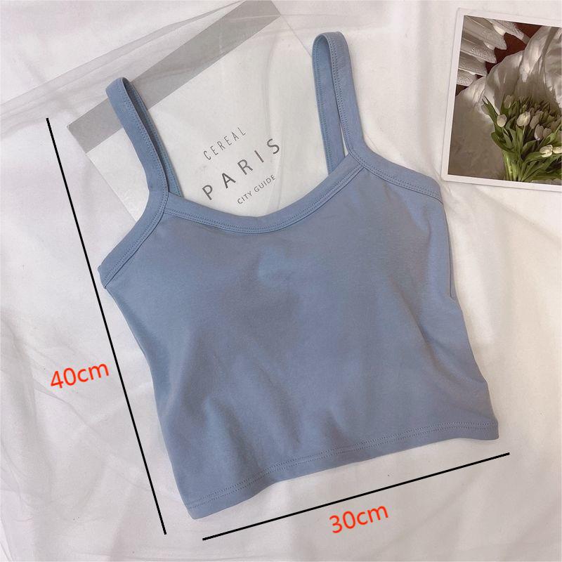 Crop Top Women Sexy Sleeveless - T Shirt Bra Seamless review and price