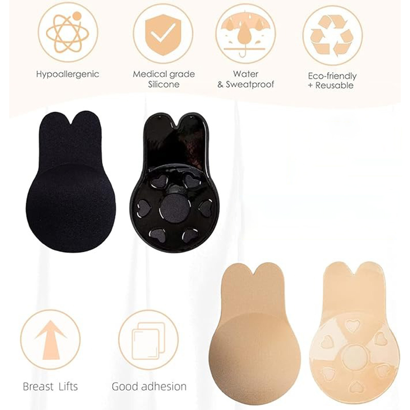 FallSweet 1 Pair Women's Invis - Push Up Bra Silicone review and price