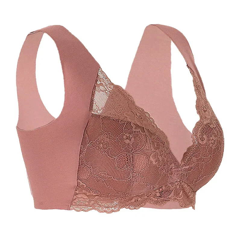 2024 New No Rims Front Buckle  - Full Coverage Bra review and price