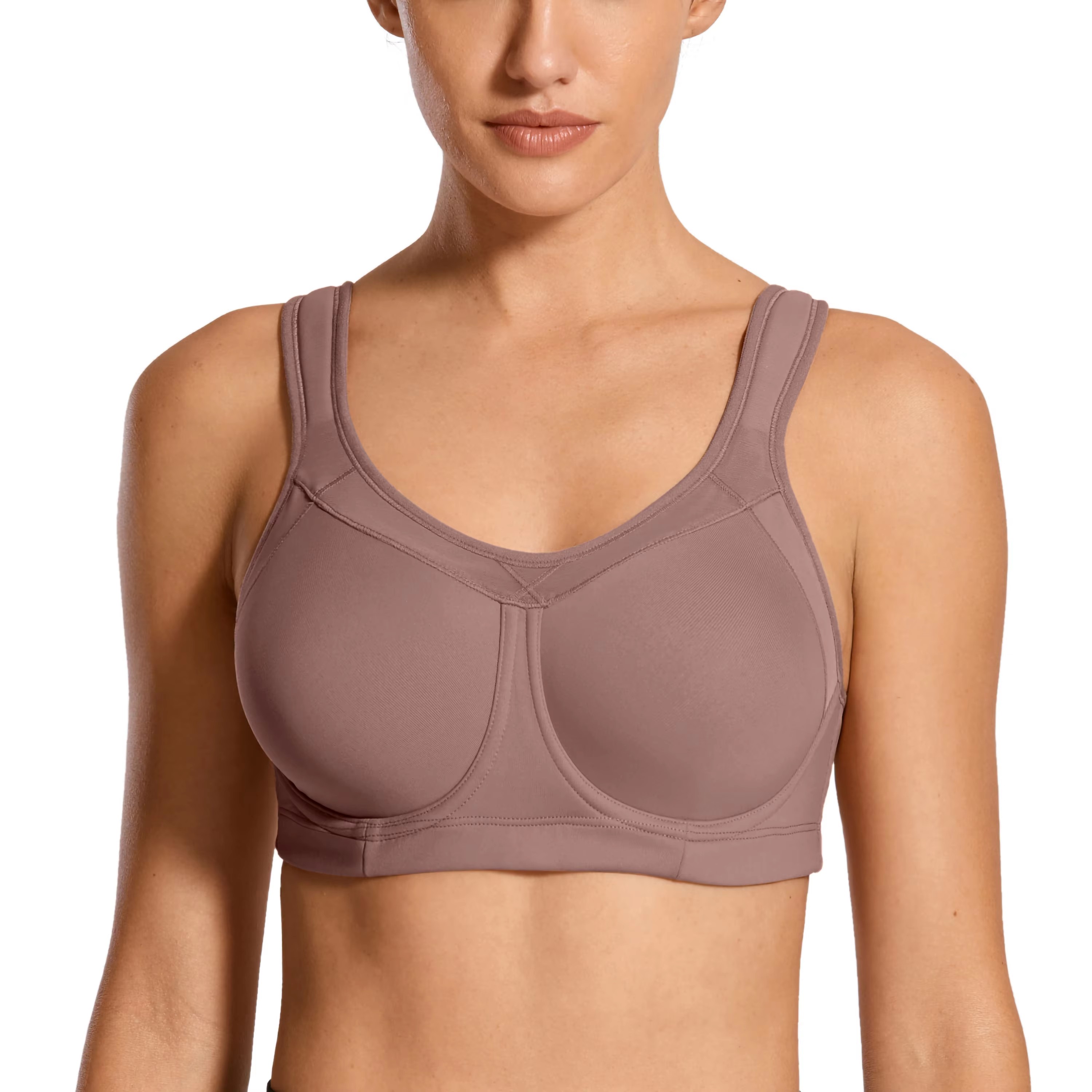 SYROKAN Women Sports bras High - Full Coverage Bra review and price