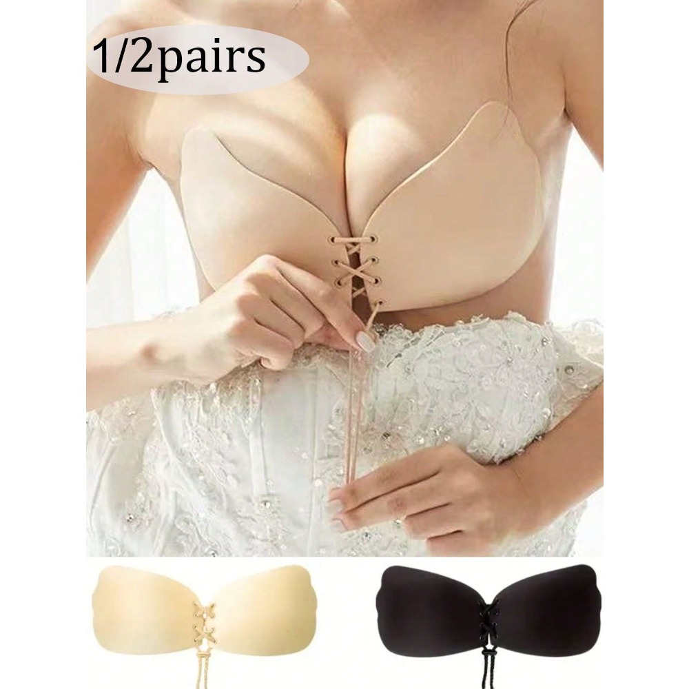 1/2pcs Wing-Shaped Adhesive Br - Strapless Bra Adhesive review and price
