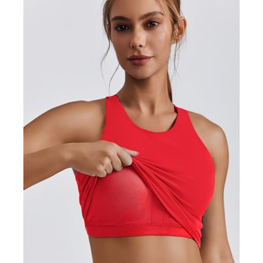 PINSPARK Women Sports Bra High - Sports Bra Racerback review and price