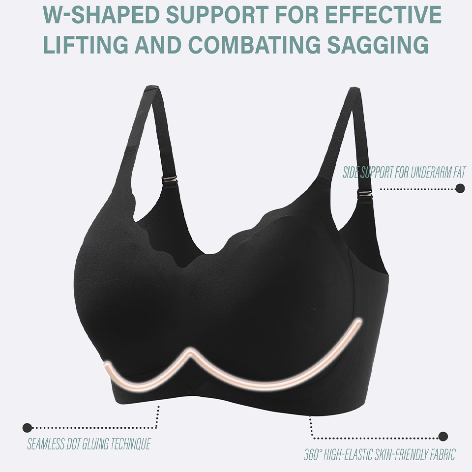 Seamless Wireless Supportive B - T Shirt Bra Seamless review and price